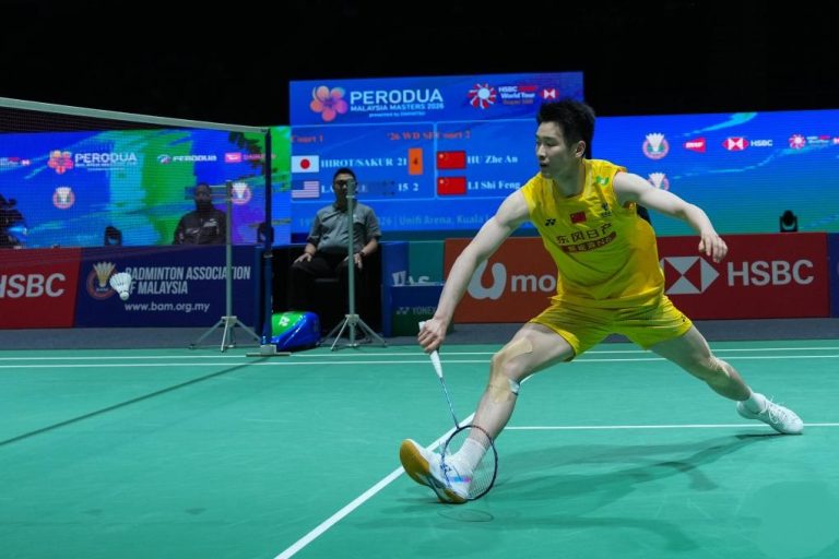 Cầu lông Trung Quốc áp đảo, giành 4 vé chung kết Malaysia Masters