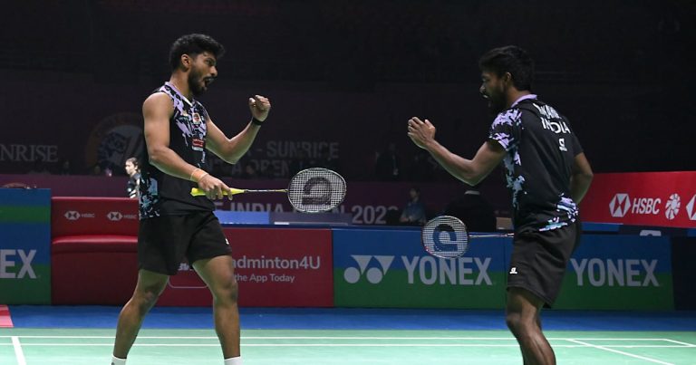 Malaysia Masters 2026: Arjun/Hariharan gây sốc trước anh em Popov