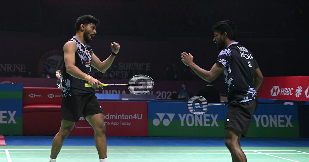 Malaysia Masters 2026: Arjun/Hariharan gây sốc trước anh em Popov