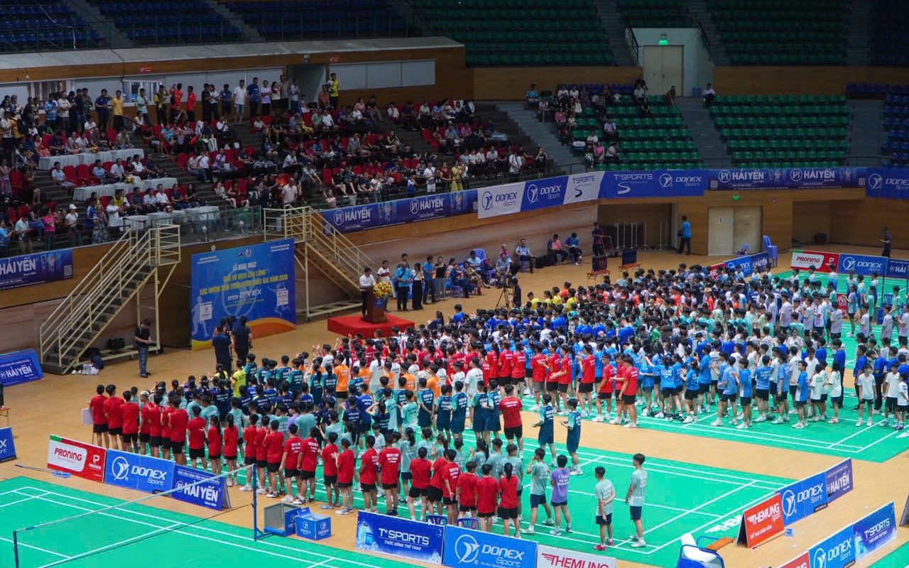 Cầu lông thiếu niên quốc gia 2026 ở Đà Nẵng: gần 600 tay vợt trẻ và một mùa giải cho tương lai