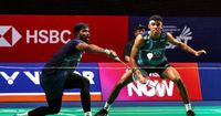 Rankireddy/Shetty Á quân Thailand Open 2026