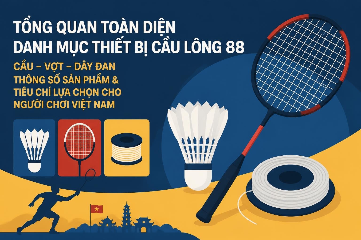 Cầu Lông 88: Hướng Dẫn Chi Tiết Về Thiết Bị & Lựa Chọn
