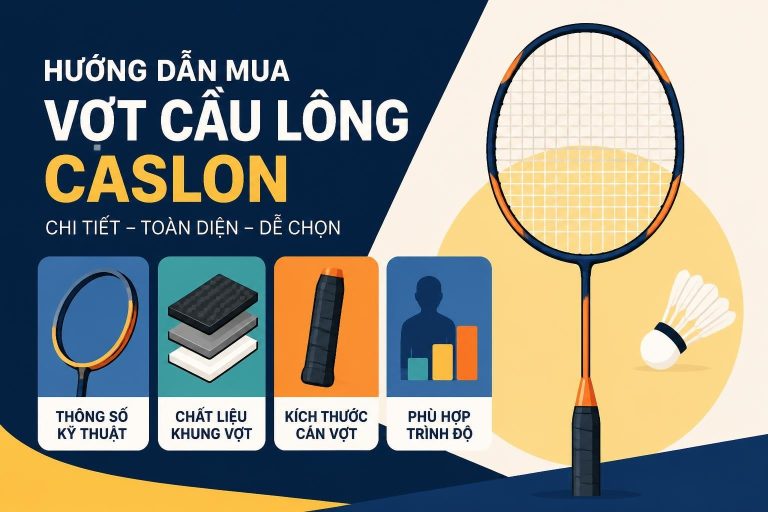 Vợt Cầu Lông Caslon: Đánh Giá Chi Tiết & Hướng Dẫn 2026