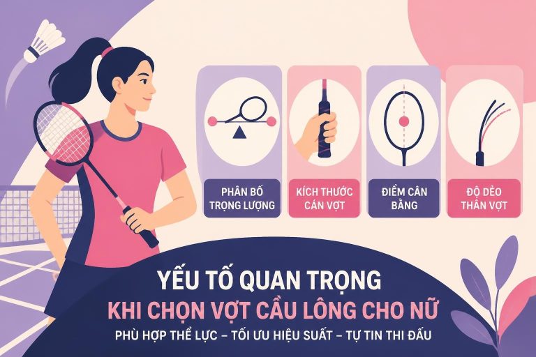 Vợt Cầu Lông Nữ: Hướng Dẫn Chọn Lựa Chuyên Nghiệp 2026